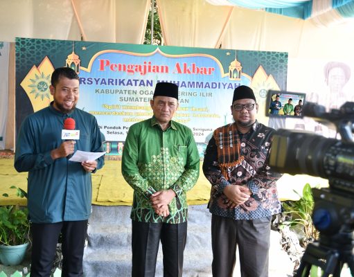 PDM Kabupaten OKI Gelar Rakeda dan Pengajian Akbar di PP Di’ayatul Islamiyah Seriguna Teluk Gelam