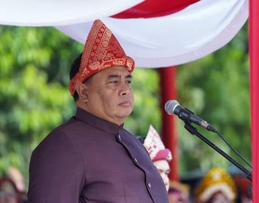 Sekda Muara Enim pimpin Upacara Hardiknas Tingkat Kabupaten 2024