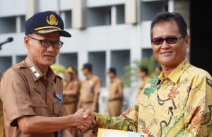 Diikuti Seluruh PNS, Pemkab Muara Enim Gelar Apel Gabungan