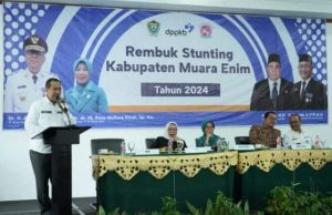 Bangun Komitmen Publik, Pemkab Muara Enim gelar giat Rembuk Stunting Tahun 2024
