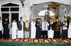 Pelaksanaan Sholat Idul Adha 1445 H di Masjid Agung Sholihin Kayuagung Ogan Komering Ilir Sumatera Selatan