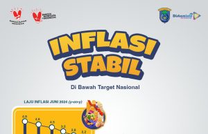 BPS Inflasi OKI Stabil Dibawah Target Nasional