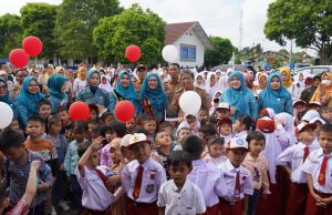 Sekolah di OKI Kenalkan Lingkungan Secara Serentak