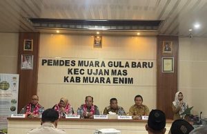 Pemkab Muara Enim Rekomedasi Desa Muara Gula Baru Ikuti Apresiasi Keterbukaan Informasi Publik Desa Tingkat Nasional