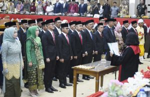 Dewan OKI Dilantik, Pj Bupati Tekankan Kepentingan Publik dan Suksesi Pllkada Serentak