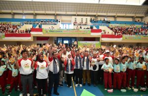 Program Genius Diluncurkan, Ribuan Siswa SD di OKI Dapat Makan Bergizi Gratis