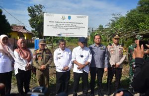 Amankan Aset, Pemkab dan Kejari OKI Pasang Plang di Hutan Kota