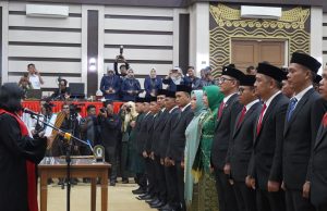 Dewan OKI Dilantik, Pj Bupati Tekankan Kepentingan Publik dan Suksesi Pllkada Serentak