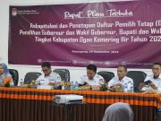 KPU OKI Tetapkan 577.241 DPT Pilkada 2024