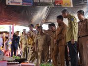 Pj. Bupati OKI Cek Harga dan Pantau Los Pasar Kayuagung