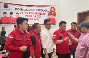 PDI Perjuangan OKI Gelar Rapat Konsolidasi, Abdiyanto Tekankan Jati Diri Partai.