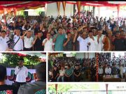 Tegaskan Komitmen, Paslon JADI Kukuhkan Tim di Desa Penyandingan