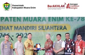 Puncak Peringatan HUT Ke 78, Pemkab Muara Enim luncurkan layanan darurat 112