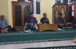 Jemaah Masjid Nurul Huda Tanjung Alai Merasa Senang atas Kajian Rutin Halaqoh Tarjih Pendekatan Bayani, Burhani dan Irfani PCM Kayuagung OKI
