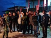 Babinsa 03/TG dan Tokoh Pemuda : Pantau Pos di Puncak Merapi Boerni Telong