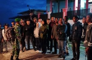 Babinsa 03/TG dan Tokoh Pemuda : Pantau Pos di Puncak Merapi Boerni Telong