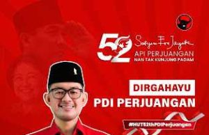 HUT Ke-52 PDIP di OKI, Momentum Perjuangan dan Solidaritas Kader