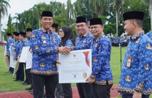Pj. Bupati OKI Apresiasi OPD Berkinerja Baik di 2024