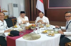 Bupati Lahat Santap Siang dengan Mendagri Tito Karnavian, Siap Selaraskan Visi Besar Presiden Prabowo