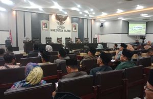 Rapat Paripurna DPRD Kabupaten Blitar, Penjelasan LKPJ Bupati Blitar 2025