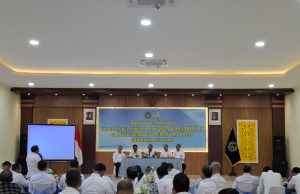 Kalapas Muara Enim Ikuti Rapat Optimalisasi Kualitas Pelayanan Makan Warga Binaan di Lingkungan UPT Pemasyarakatan Sumatera Selatan