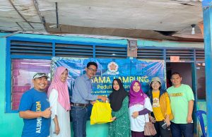 KAGAMA Lampung Gelar Bakti Sosial untuk Korban Banjir di Kota Karang