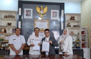 Kalapas Muara Enim Teken MoU dengan Pimpinan Bank BRI Cabang Muara Enim