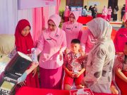 Peduli Kesehatan Mata Pada Anak, Kolaborasi Rumkit Bhayangkara M Hasan Bersama Yayasan Kemala Bhayangkari Sumsel Gelar Bhaktikes.