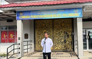 Kalapas Muara Enim Ikuti Apel Bersama Lingkungan Kanwil Ditjenpas Sumsel