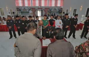 Polres Blitar dan Forkopimda Bersama Perguruan Silat Blitar Raya Tandatangani Komitmen Deklarasi Damai