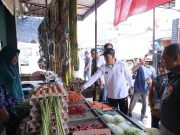 Polres Blitar dan Instansi Terkait Cek Ketersediaan Bahan Pokok di Pasar Tradisional Wlingi dan Talun Kabupaten Blitar, Harga Stabil