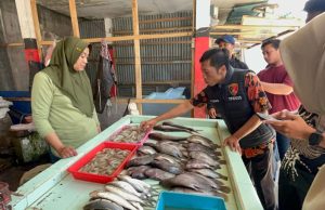 Jelang Ramadhan, Tim Satgas Pangan Polres Blitar Kota Cek Ketersediaan Bapokting di Pasar
