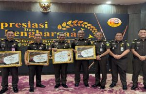 Kejari OKI Raih Predikat WBK dalam Webinar Apresiasi Reformasi Birokrasi