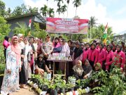 Bersama Bhayangkari, Kapolres Pidie Jaya Launching Program Pangan Lestari untuk Gizi Sehat