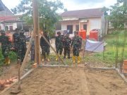 Komandan Kodim 0418/Palembang Tinjau Pelaksanaan TMMD Ke-123 di Desa Talang Kepuh