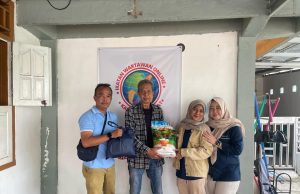 Sambut HUT Ke 44 Dan Ramadhan PT Bukit Asam TBk Tanjung Enim Salurkan Sembako Ke IWO Lahat