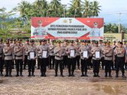 Tegas dan Berintegritas! Kapolres Pidie Jaya Pimpin Apel Penghargaan dan Deklarasi Bebas Narkoba 2025
