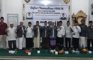 MUI OKI Berikan Motivasi Spiritual dalam Safari Ramadan 1446 H di Masjid Darul Hikmah Lapas Kelas IIB Kayuagung