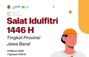 Gubernur Jabar Dedi Mulyadi Salat Idulfitri di Lapangan Gasibu