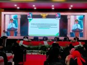Walikota Blitar Mas Ibin dan Wakil Walikota Elim Tyu Samba Ikuti Serah Terima Jabatan, untuk Memimpin Kota Blitar Periode 2025-2030