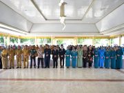 Kukuhkan Pengurus TP PKK, Dekranasda dan Posyandu, Bupati OKI Perkuat Peran Perempuan Bangun Daerah