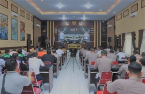 Polres Blitar Kota Gelar Rakor Lintas Sektoral Persiapan Operasi Ketupat Semeru 2025