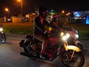 Bupati Muchendi Keliling Naik Motor Pantau Keamanan Malam Takbiran