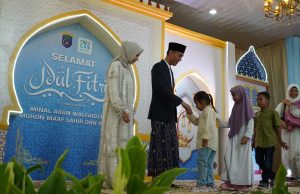 Bupati OKI Gelar Open House Idul Fitri 1446 H di Pendopo Kabupatenan
