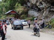 Kapolres Aceh Tengah Turun Lakukan Patroli Monitoring Arus Lalu Lintas di Lokasi Wisata Danau Lut Tawar