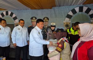 Menkopolkam Jenderal (Purn) Prof. Dr. Budi Gunawan, S.H., M.Si., Ph.D. Kunjungi Pos Pam Selorejo Blitar