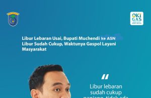 Libur Lebaran Usai, Bupati Muchendi ke ASN: Liburnya Sudah Cukup, Ayo Gaspol Layani Masyarakat!