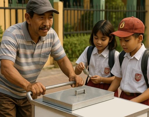 “Ketika Jalanan Merenggut Abah Emon: Tangisan yang Membeku di Kayuagung “ Penulis oleh : Kang Asep