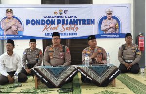 POLRES BLITAR GELAR COACHING CLINIC DI PONPES MAMBAUL HISAN: EDUKASI ROAD SAFETY