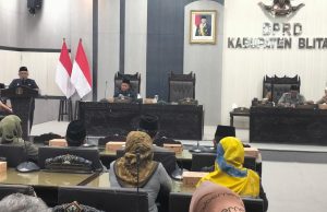 Penyampaian Bupati Blitar Tentang Ranperda RPJMD 2025–2029 Pada Paripurna DPRD Kabupaten Blitar